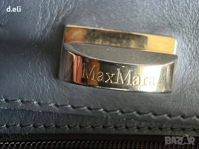 MAX MARA Original  100% Кожа  Разпознаваем модел , снимка 8 - Чанти - 56691825