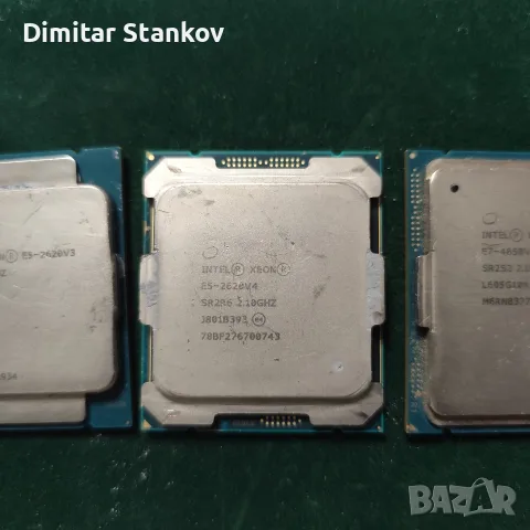 3 броя процесори Intel Xeon E5-2620 v3 Intel Xeon E7-4850 v4  Intel Xeon E5-2620 v4, снимка 5 - Процесори - 56688099