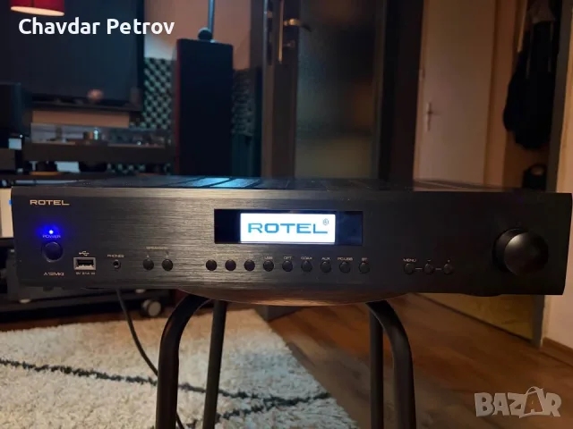 Rotel A12 MKII усилвател и дак, снимка 6 - Аудиосистеми - 56718672