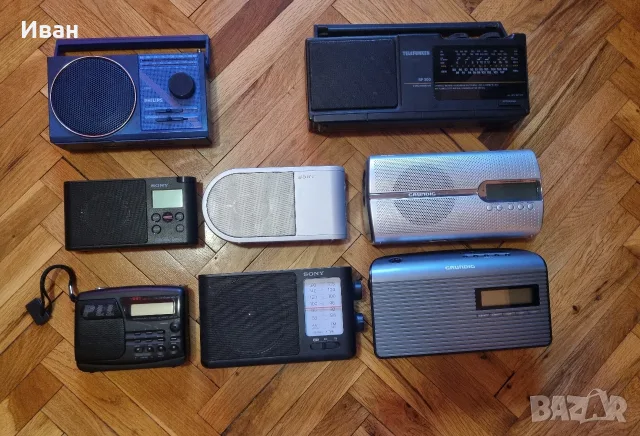 Продавам радиоприемници Philips SONY Grundig Telefunken Yoko топ състояние 