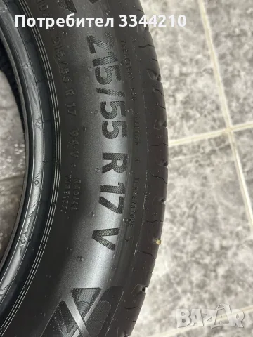 Гуми 215/55 R 17 Continental 2 броя, снимка 5 - Гуми и джанти - 56584010
