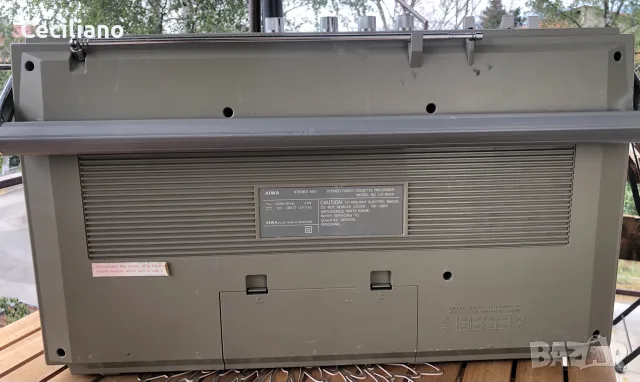 AIWA CS 660K-работещ радиокасетофон!, снимка 9 - Радиокасетофони, транзистори - 56619234