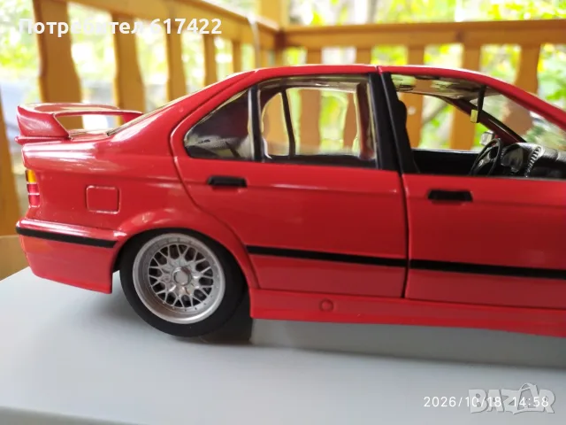  1:18 BMW 318is UT Models, снимка 9 - Колекции - 56553403
