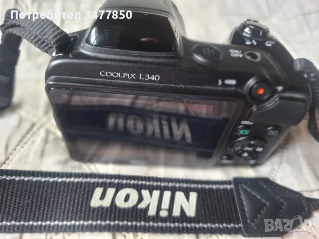 Фотоапарат Nikon L340, снимка 3 - Фотоапарати - 56725717