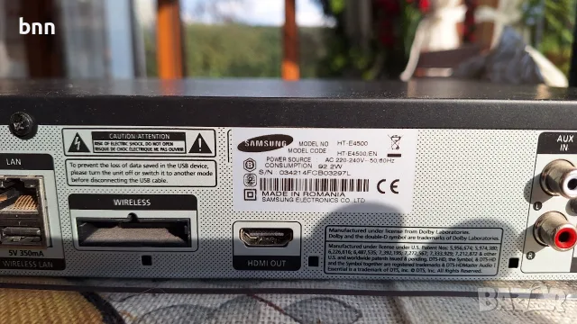 Домашно кино Samsung, снимка 5 - Аудиосистеми - 56645123