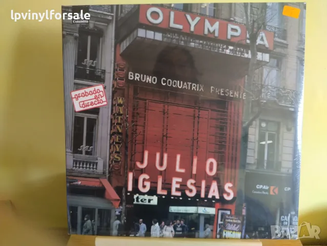  Julio Iglesias ‎– En Directo Desde El Olympia 2lp