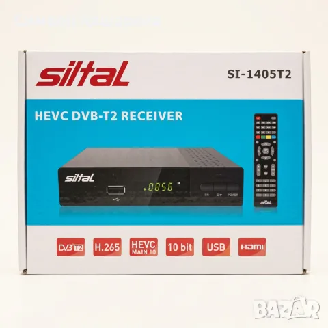 Цифров DVB-T2 декодер и приемник, снимка 2 - Приемници и антени - 56708542