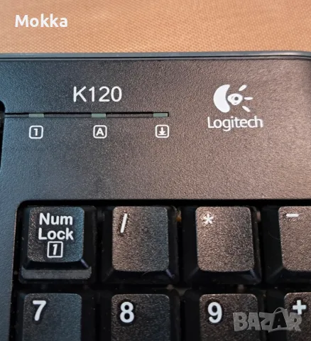 Клавиатура Logitech K120.
, снимка 5 - Клавиатури и мишки - 56724447