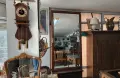 Огромно огледало с дъбова рамка, снимка 1