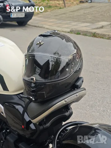 карбонова каска scorpion exo1400 размер XL