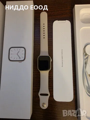 часовник apple watch starlight, снимка 6 - Смарт часовници - 56628759