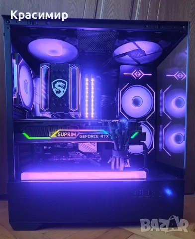 Геймърски компютър Ryzen 7 5800x,MSI GeForce RTX 3080 Suprim,32gb ddr4,1tb nvme