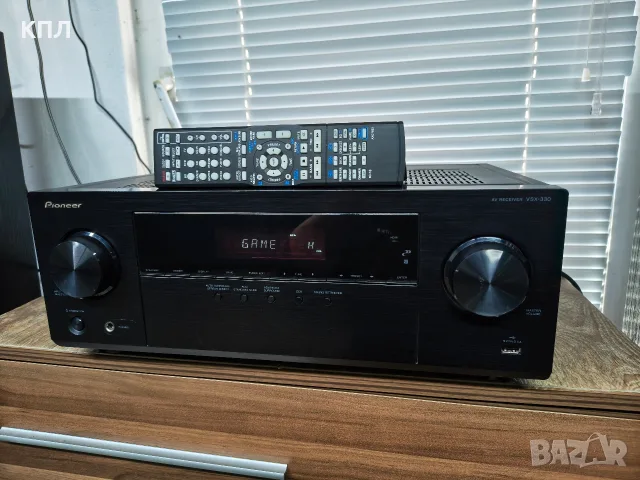 5.1 канален ресивър PIONEER VSX-330 USB 4К HDMI (ARC)
