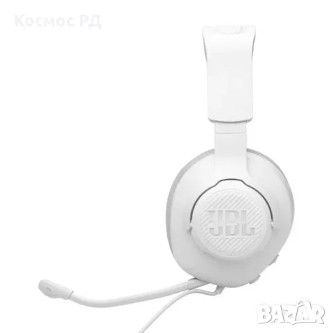 Гейминг слушалки JBL - Quantum 100M2, бели с кабел, снимка 4 - Слушалки за компютър - 56649533