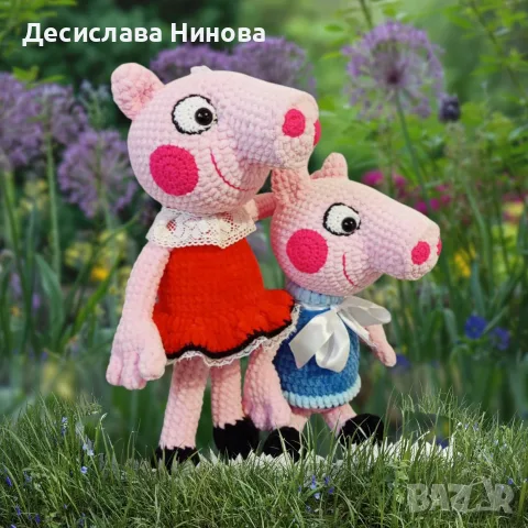 Пепа пиг и Джордж, снимка 4 - Плюшени играчки - 56623570