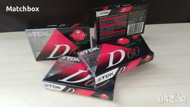 Аудио касети TDK D60, снимка 2 - Аудио касети - 56633124
