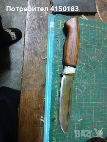 Кован нож от неръждаема стомана и Шх15