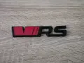 Skoda VRS червено с черно емблема, снимка 1