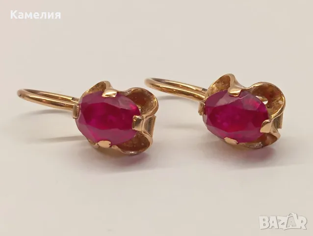 Руско злато. Обеци , снимка 6 - Обеци - 56564600
