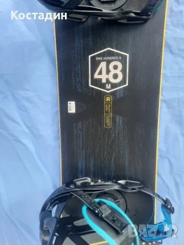 Сноуборд Nidecker Rhythm 148см. С автомати, снимка 4 - Зимни спортове - 56653657