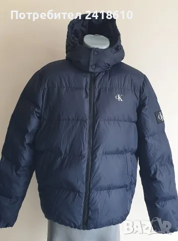 Calvin Klein Mens Down Jacket Parka Size M НОВО! ОРИГИНАЛ! Мъжко Зимно Пухено  Яке!