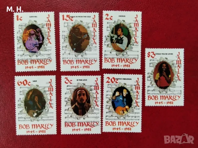 Пощенски марки Ямайка 1981