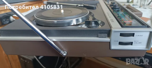 радио касетофон и грамофон ACIKO, снимка 4 - Радиокасетофони, транзистори - 56577637