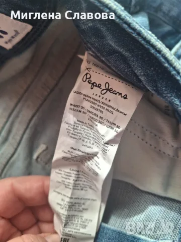 Дамски Дънки pepe djeans 170/6А, снимка 4 - Дънки - 56643236