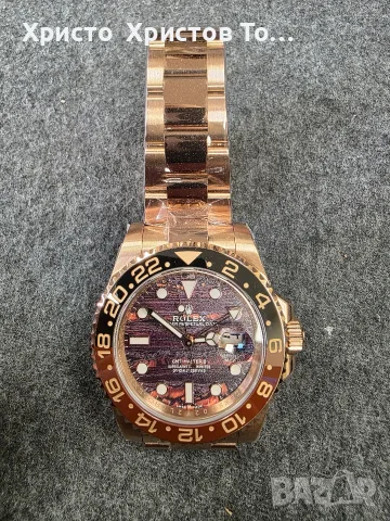 Cloning!!!Мъжки механичен луксозен часовник Rolex GMT-Master II 