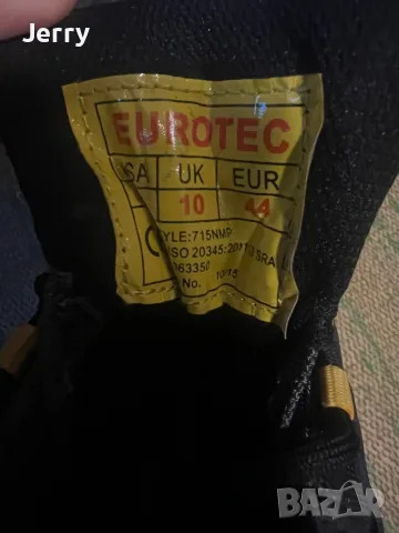 Работни обувки Eurotec, снимка 4 - Други - 56684396