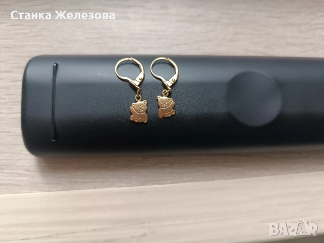 Детски златни обеци 9 к