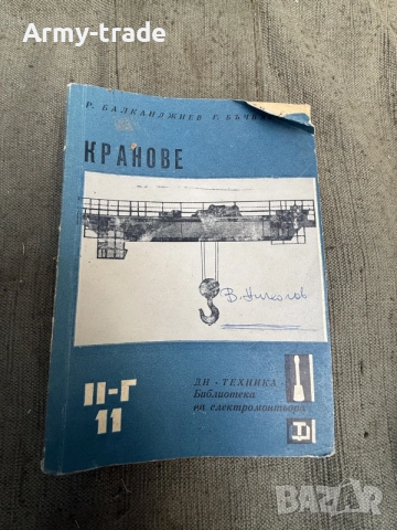 продавам книга кранове