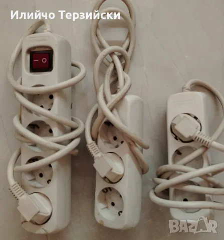 Комплект от 3 броя разклонители