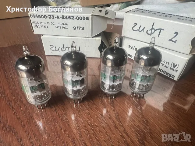 6BQ7A - ecc88 GE, снимка 2 - Аудиосистеми - 56575204