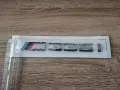 BMW М335i сребрист мат емблема, снимка 6