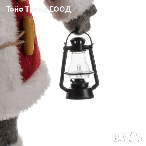 Дядо Коледа-Коледна фигура 45см, снимка 4 - Декорация за дома - 56594960