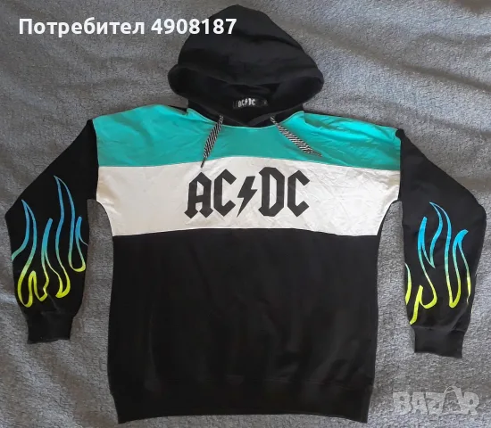 Суичър с качулка групи AC/DC