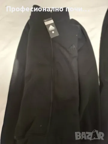 Анцуг Adidas, Мъжки, Черен, S, снимка 3 - Спортни дрехи, екипи - 56553987