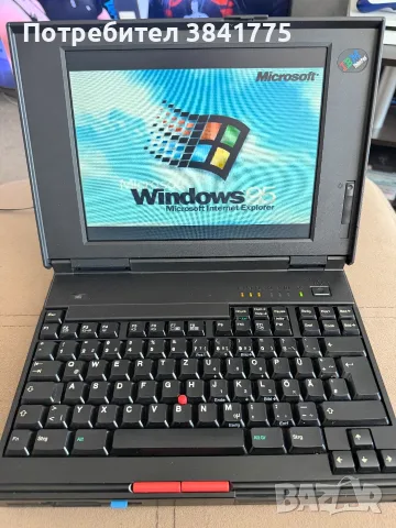 IBM ThinkPad 345C много запазен, супер рядък ретро лаптоп