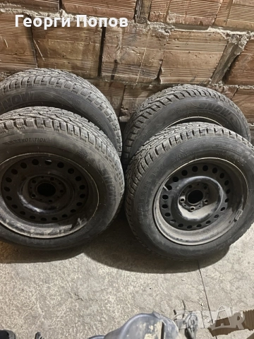 джанти със зимни гуми 5x120. 195/65/15    ДОТ 2022г