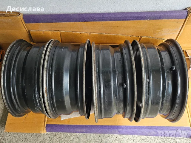 Стоманени джанти, снимка 2 - Гуми и джанти - 56701064