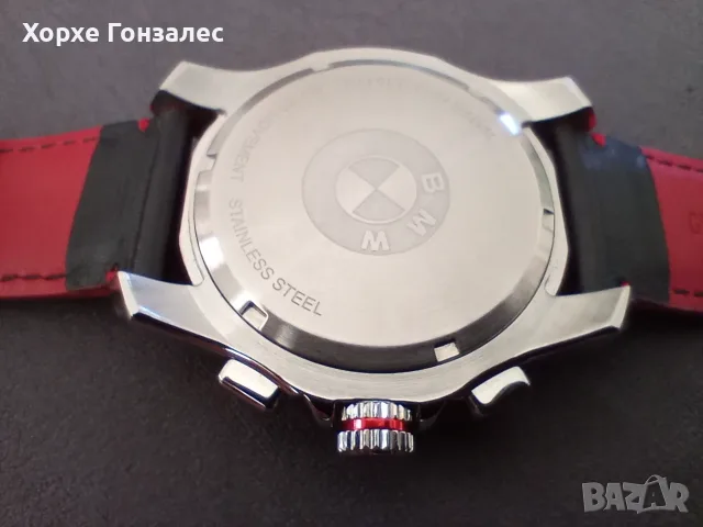 BMW M Carbon Chronograph, 45mm, снимка 7 - Мъжки - 56721364