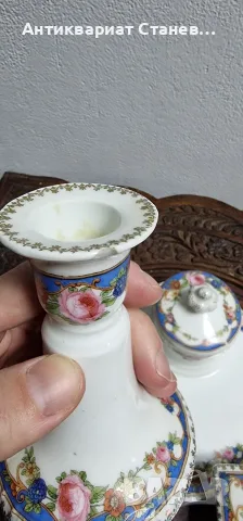 Антикварна порцеланова  мастилница , снимка 14 - Антикварни и старинни предмети - 56728628