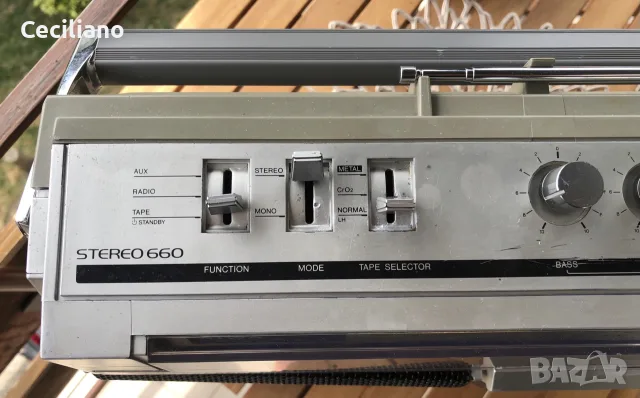 AIWA CS 660K-работещ радиокасетофон!, снимка 11 - Радиокасетофони, транзистори - 56619234