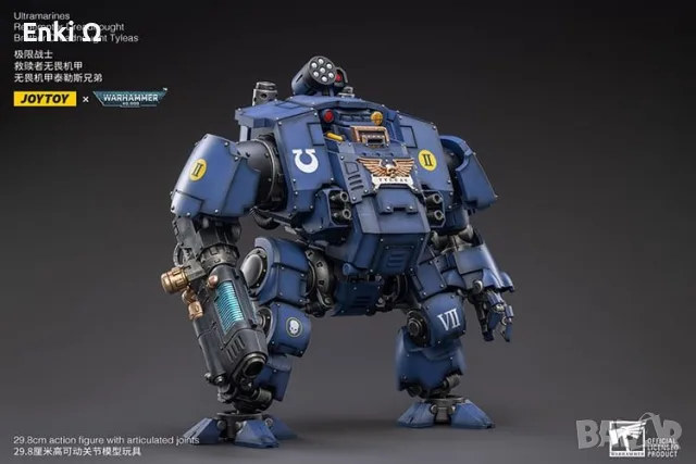 JoyToy Warhammer 40K Ultramarines Redemptor Dreadnought Tyleas, снимка 7 - Колекции - 56584576