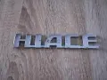 сребрист надпис Toyota Hiace, снимка 1