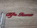 Alfa Romeo Алфа Ромео червен надпис, снимка 3
