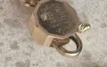 Златна гривна 14 к, снимка 2