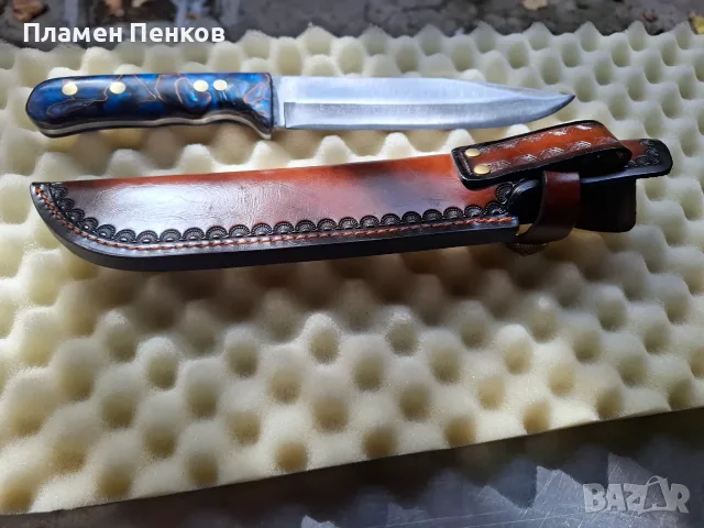 Ловен нож ръчна изработка , снимка 13 - Ножове - 54391947