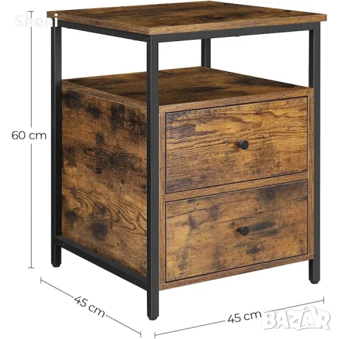 Продавам 2 бр. нови нощни шкафчета 45×45×60 см
